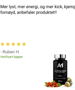Vita Pura Alpha man kosttilskudd for menn kundeomtale anmeldelse erfaringer_ruben
