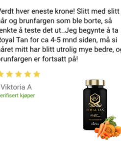 Royal tan betakaroten kundeomtale anmeldelse _1.