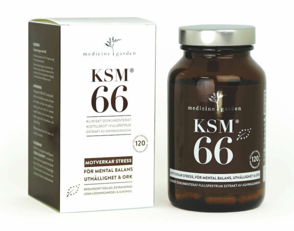 KSM66 Ashwagandha 120 kapsler