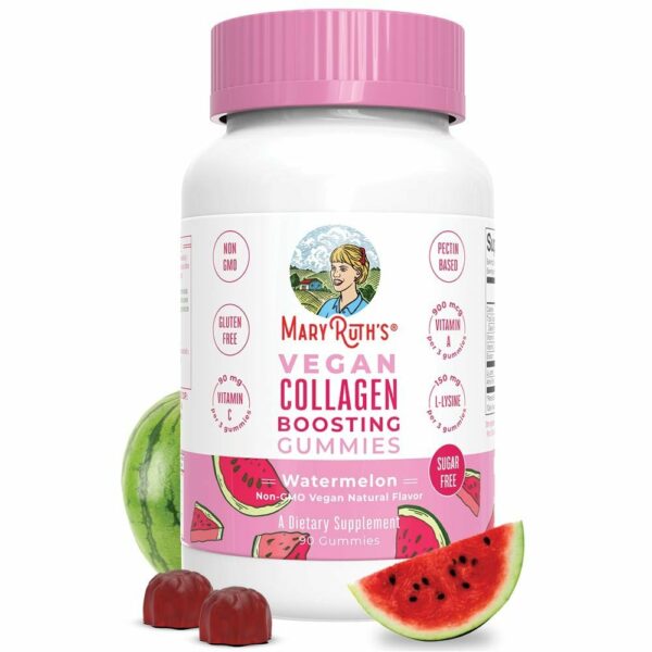 Mary Ruth's Vegan Kollagen Boosting Gummies