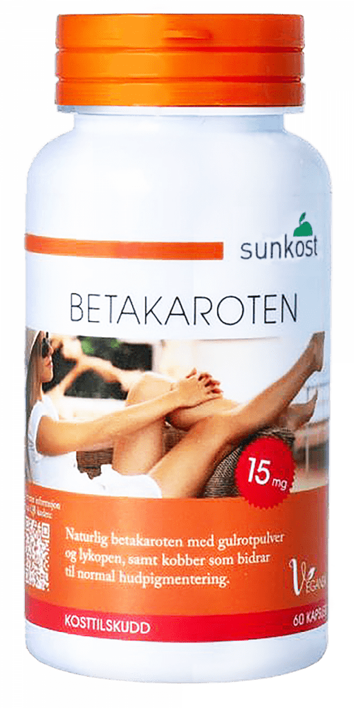 Sunkost Betakaroten 15 mg