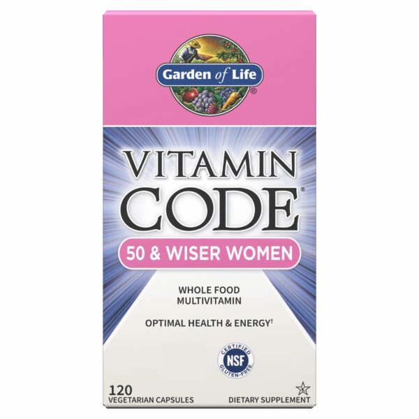 Vitamin Code 50 and Wiser Woman Multivitamin 120 kapslar