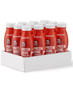 Bodylab Protein Shake (12 x 330 ml) – Strawberry Milkshake