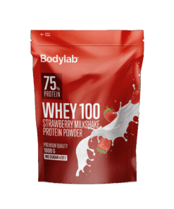Bodylab Whey 100 (1 kg) – Strawberry Milkshake