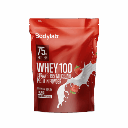 Bodylab Whey 100 (1 kg) - Strawberry Milkshake