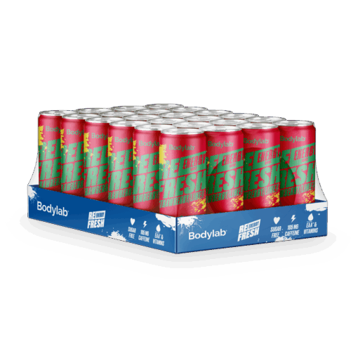 Refresh Energy Drink (24 x 330 ml) - Strawberry/Lime
