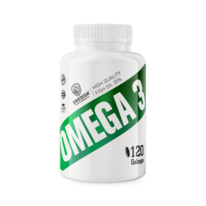 Swedish Supplements Omega 3, 120 caps.