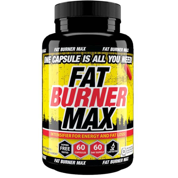 Fat Burner MAX 60 kapsler - 2 mnd forbruk