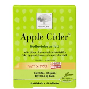 New Nordic Apple Cider 120 tbl