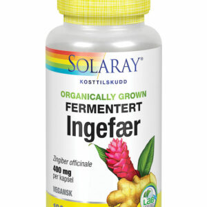 Solaray Fermentert Ingefær