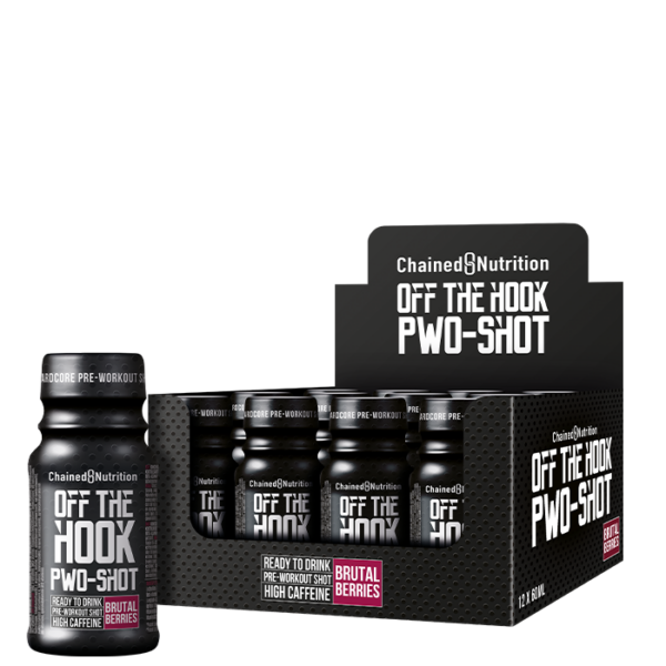 12 x Off The Hook PWO-Shot, 60 ml