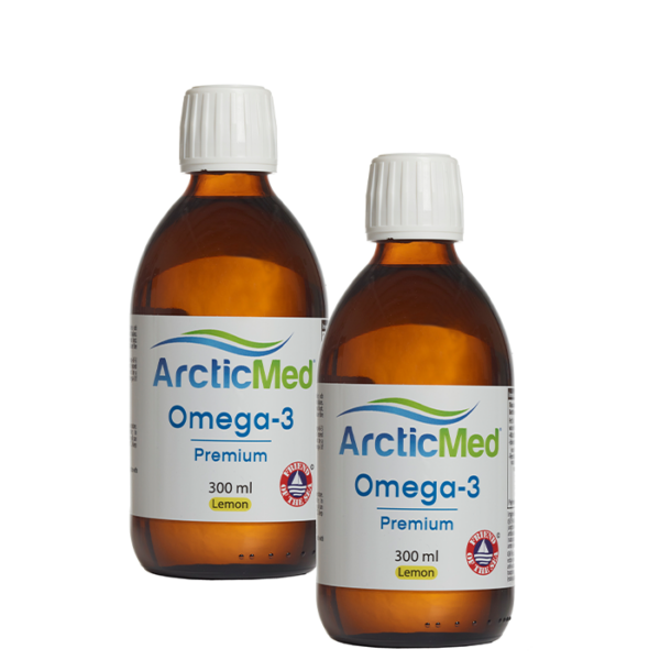 2 x Omega-3 Premium Lemon, 300 ml