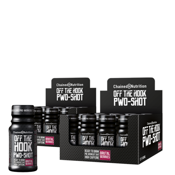 24 x Off The Hook PWO-Shot, 60 ml