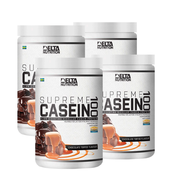 4 x Supreme Casein 100, 900 g