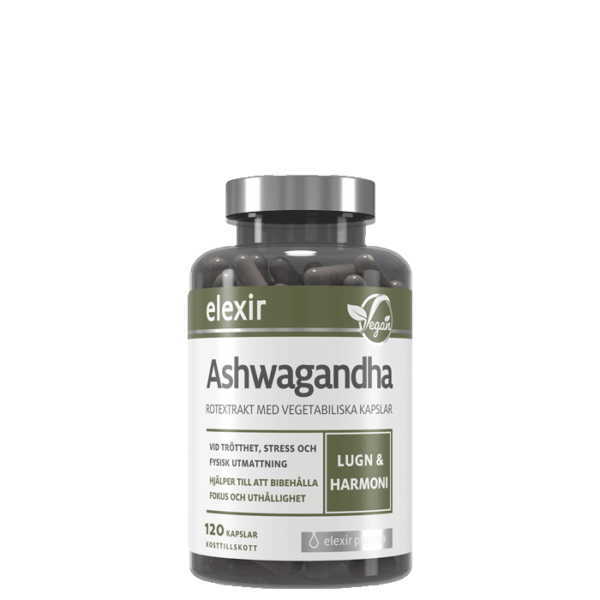 Ashwagandha, 120 veg. kapsler