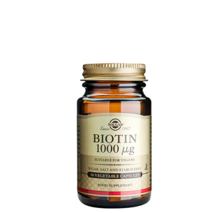 Biotin, 1000 mcg, 50 kapsler