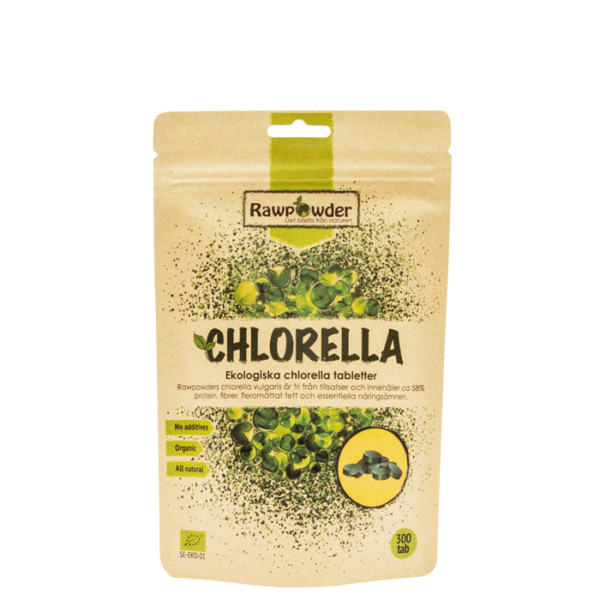 Chlorella Tabletter ØKO, 300 st