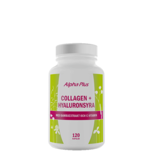 Collagen + Hyaluronsyra, 120 kapsler