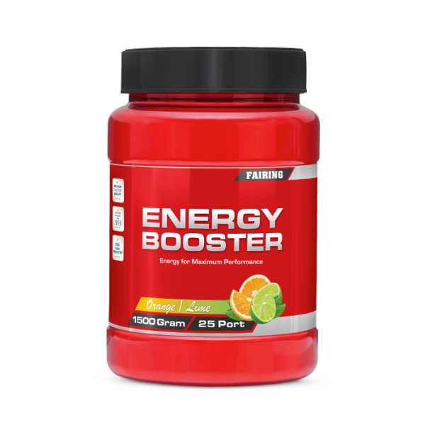 Energy Booster New Formula, 1500 g, Orange/Lime