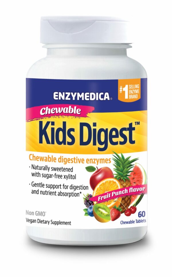 KIDS Digest Chewable / Matsmältningsenzymer för barn