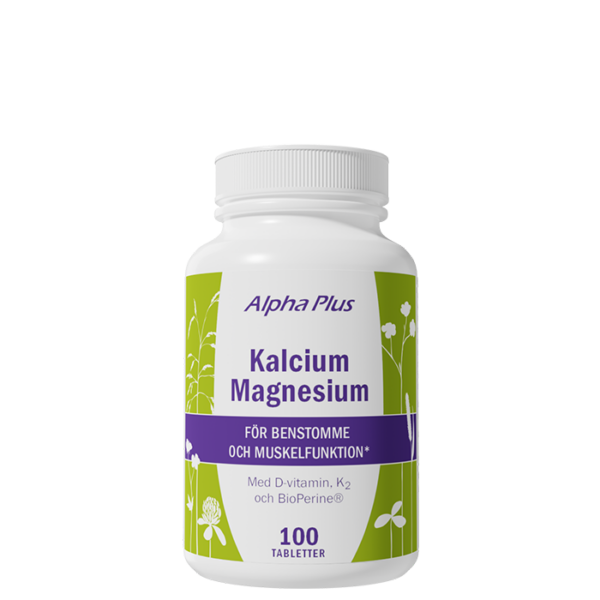 Kalcium Magnesium, 100 tabletter