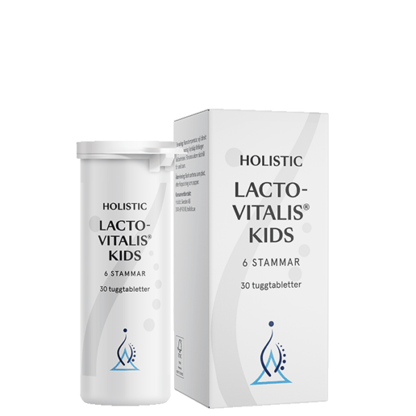 LactoVitalis Kids, 30 tyggetabletter