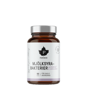 Melkesyrebakterier + Bouladrii , 30 kapsler