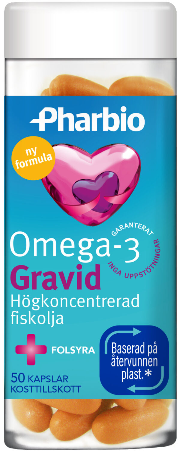 Omega-3 Gravid, 60 kapsler