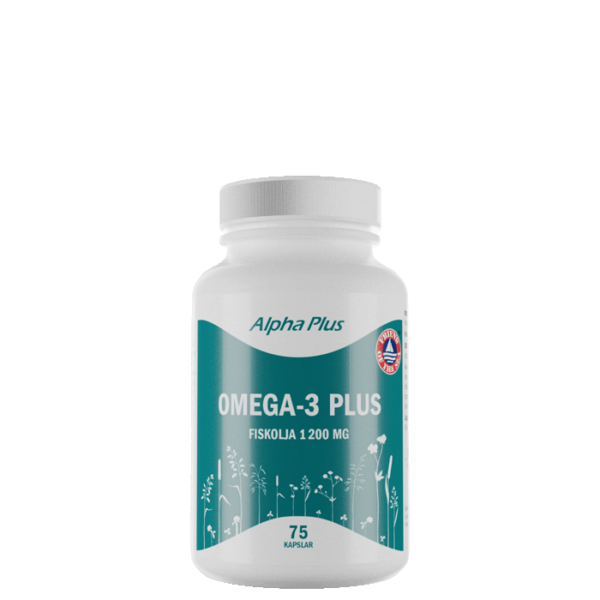 Omega 3 Plus, 75 kapslar