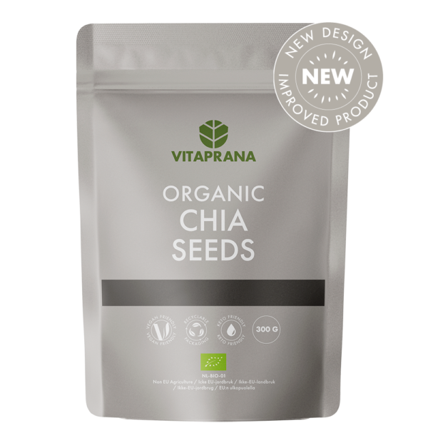 Organic Chia Seeds, 300 g