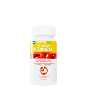 Premium Vitamin C, 60 kapsler