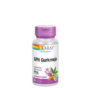Solaray GPH Gurkmeja, 60 kapslar