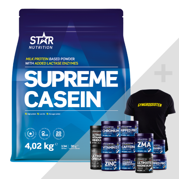 Supreme Casein 4020 g + Bonus Products!