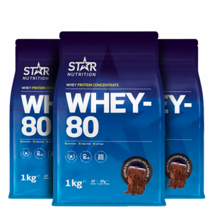 Whey-80 Mix&Match, 3x1kg