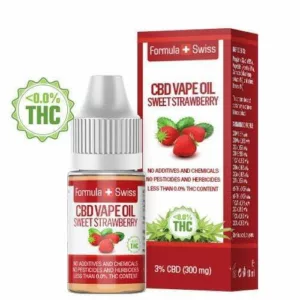 CBD Vape Olje Sweet Strawberry 3-5% - 5% (500 mg)