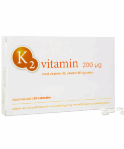 K2 vitamin 200µg 90 tabletter