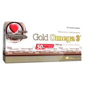 Omega 3 Gold, 1000 mg, 60 kapsler