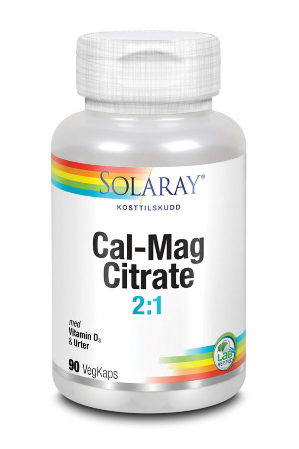 Solaray Cal Mag Citrate 2:1