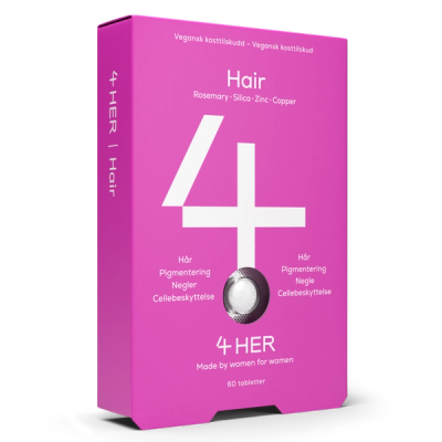 4HER Hair – kosttilskudd for hår og negler