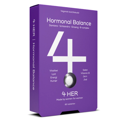 4HER Hormonal Balance – kosttilskudd for kvinner