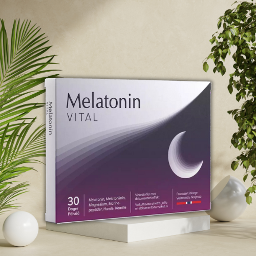 Melatonin Vital – si god natt til søvnproblemer