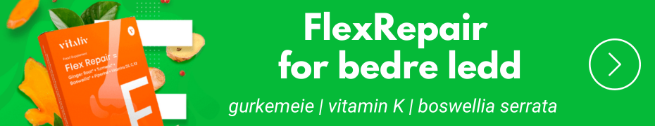 FlexRepair med gurkemeie - for bedre leddhelse